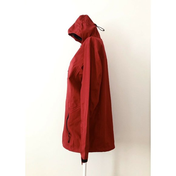 Cole Haan Grand.ØS Windbreaker Shell Jacket Red - Picture 6 of 8